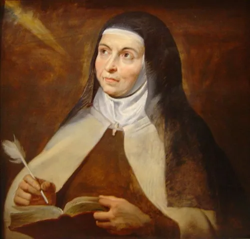 Teresa d'Avila in un dipinto di Pieter Paul Rubens
