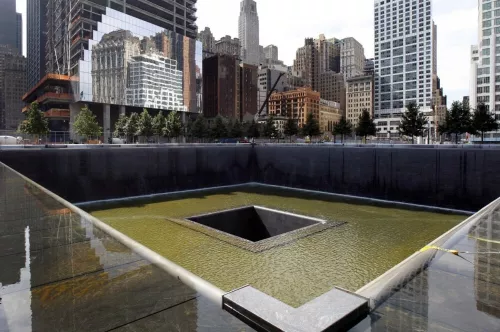 World Trade Center Memorial.