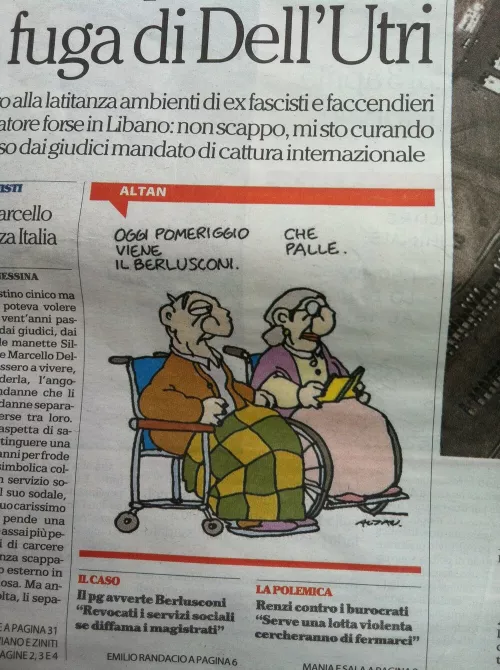 Altan da La Repubblica del 12 aprile 2014