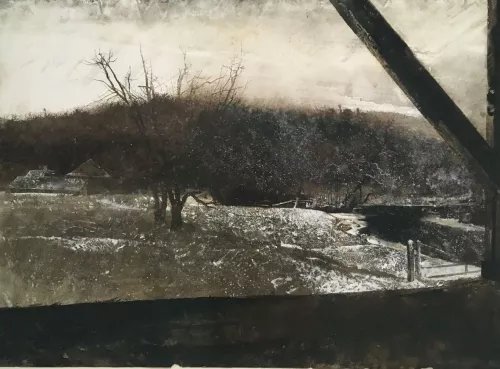 Opera di Andrew Wyeth.