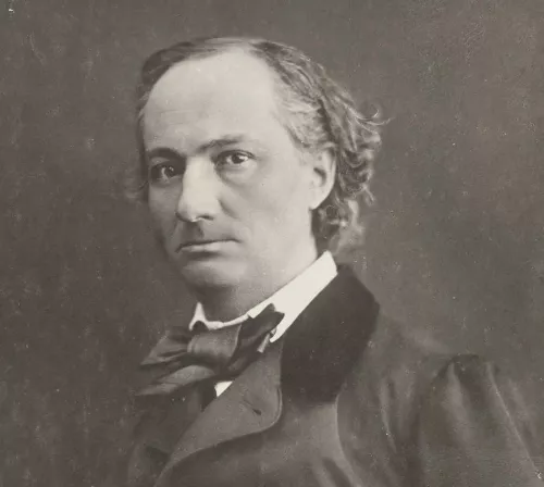 Baudelaire ritratto da Nadar (1854 ca.)