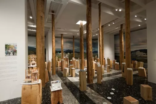 Architecture. Possible here? Home-for-All (padiglione Giappone). Photo Naoya Hatakeyama
