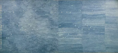 Alighiero Boetti, Mettere al mondo il mondo, 1975.