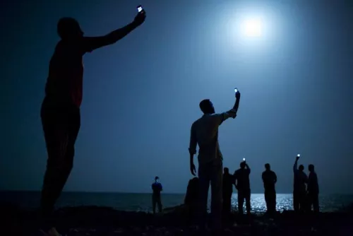 John Stanmeyer for the World Press Photo of the Year 2013