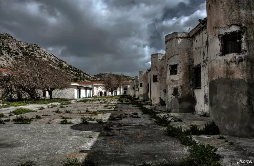 Veduta del Carcere dell'Asinara