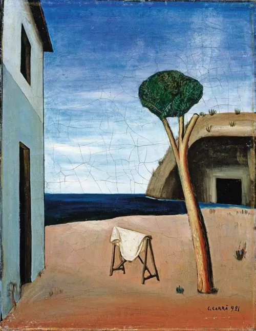 Carlo Carrà, Il pino sul mare.