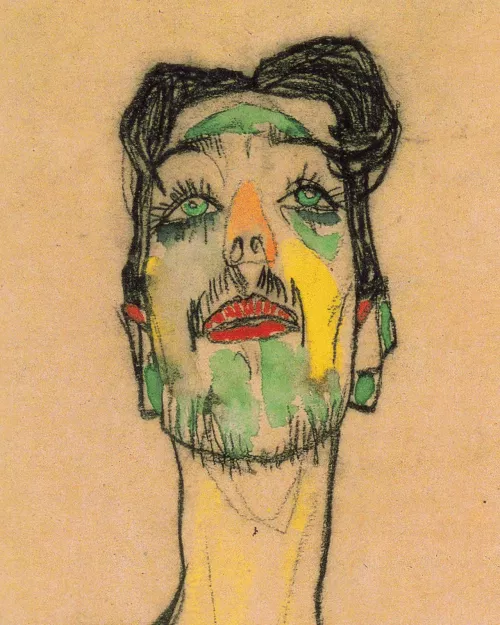 Quadro di Egon Schiele.