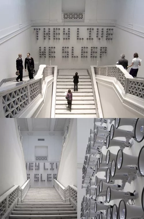 Elisabetta Benassi, They live we sleep, 2008, Roma, Quadriennale