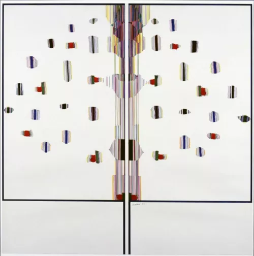 Ibrahim El-Salahi, The Tree 2003, Private Collection © Ibrahim El-Salahi