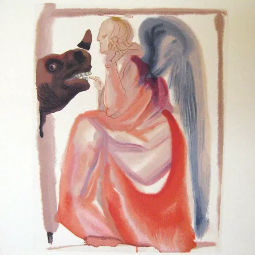 Paradiso, Il cielo di Mercurio, Salvador Dalì, 1960.