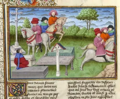 Decameron IX, 6 (codice parigino del XV secolo).
