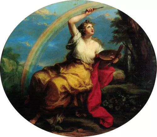 Angelika Kaufmann, Selbstbildnis als ‘Malerei’, 1780, London, Royal Akademy of Arts.