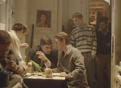 Intérieur di cucina sovietica ricostruito nel film.