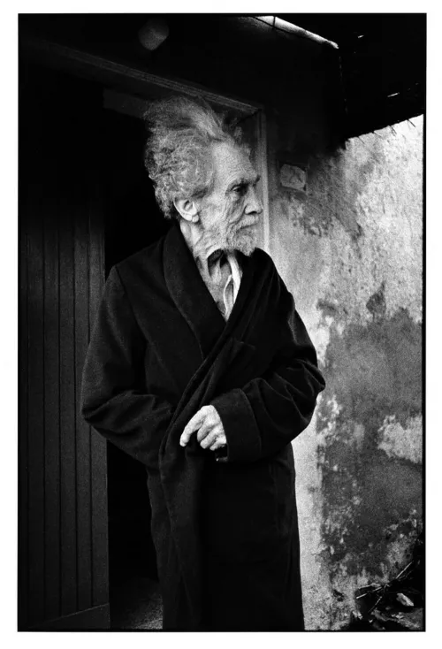 Lisetta Carmi, Ezra Pound, Sant’Ambrogio di Rapallo 1966