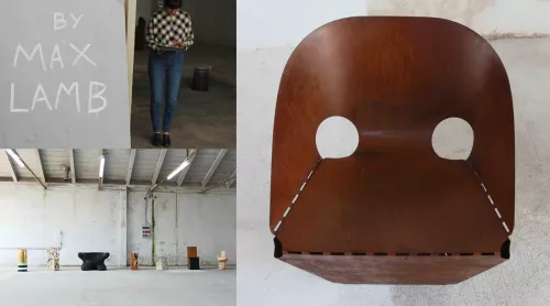 ‘Exercises in Seating’ di Max Lamb al Garage Sanremo di via Zecca Vecchia 3