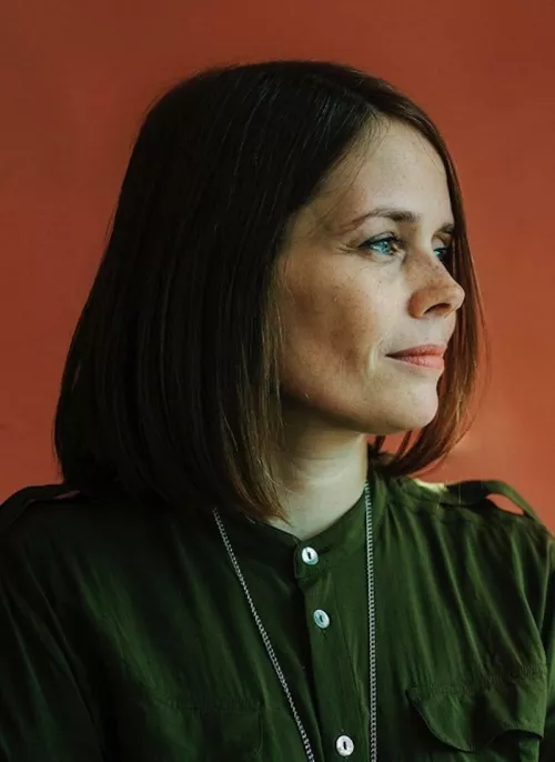Katrin Jakobsdódttir, leader del partito Sinistra-Verdi, primo ministro islandese dal 2017.