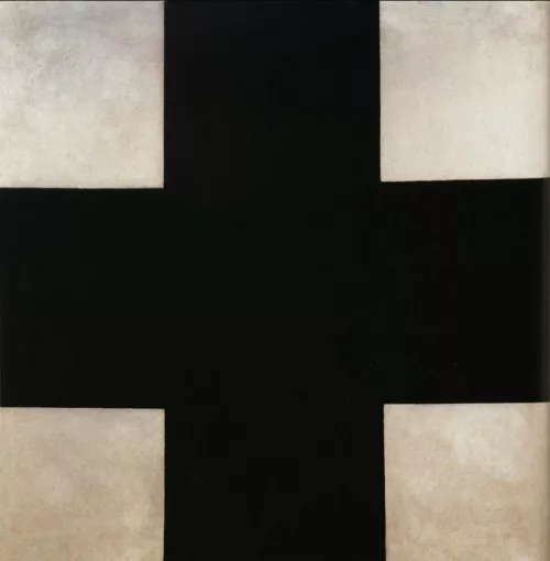 Kazimir Malevic, Croce nera, 1923