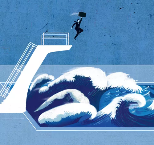 Illustrazione di Beppe Giacobbe.