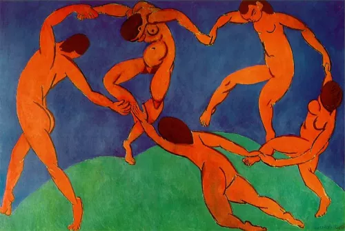 Matisse, La danza, 1910, Hermitage