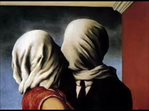 René Magritte, Les Amants, 1928
