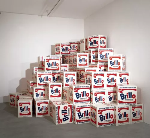 Veduta parziale della mostra di Mike Bidlo, “Not Warhol” 14.1.–18.2.1995, Galerie Bruno Bischofberger, Zürich Courtesy dell’artista e della Galerie Bruno Bischofberger M.nnedorf-Zurich, Switzerland.
