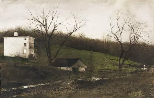 Opera di Andrew Wyeth.