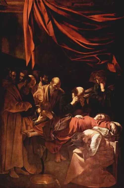 Morte della vergine (1604-1606), Caravaggio