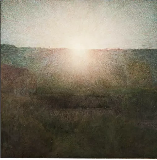 Pellizza Da Volpedo, Il sole.