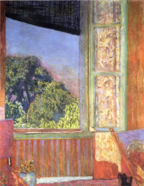 Pierre Bonnard, La fenetre ouverte, 1921.