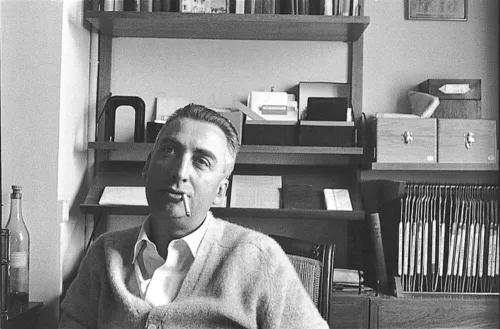 Roland Barthes, ph. Bresson