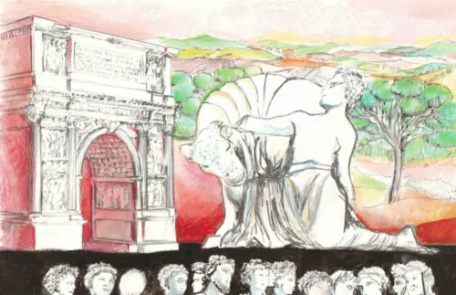 Acquarello di Letizia Caruzzo