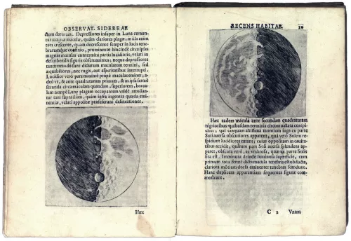 Sidereus Nuncius autentico, Crawford Collection, The Royal Observatory, Edimburgo