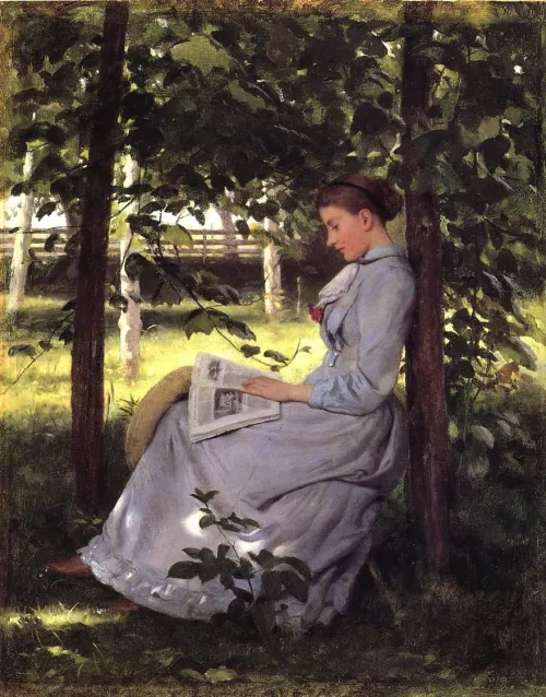 Dipinto di Seymour Joseph Guy (1824-1854).