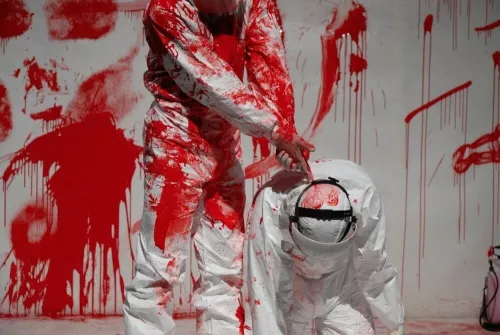 Teatro sotterraneo. Dies irae. Foto Paolo Rapalino