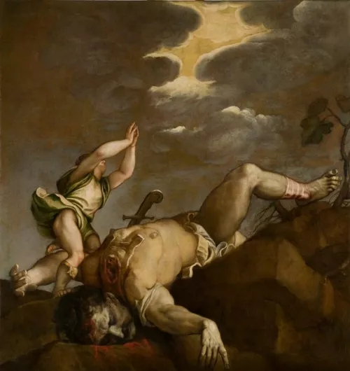 Davide e Golia, Tiziano