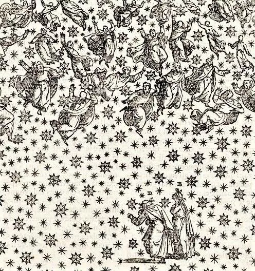 Paradiso, Alessandro Vellutello, 1544.