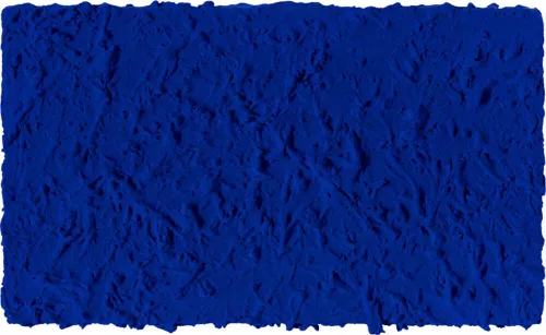 Yves Klein, Monochrome bleu sans titre (IKB 45), 1960