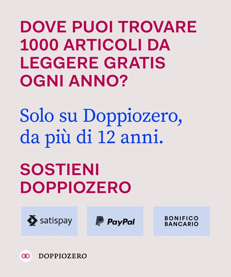 Sostieni doppiozero