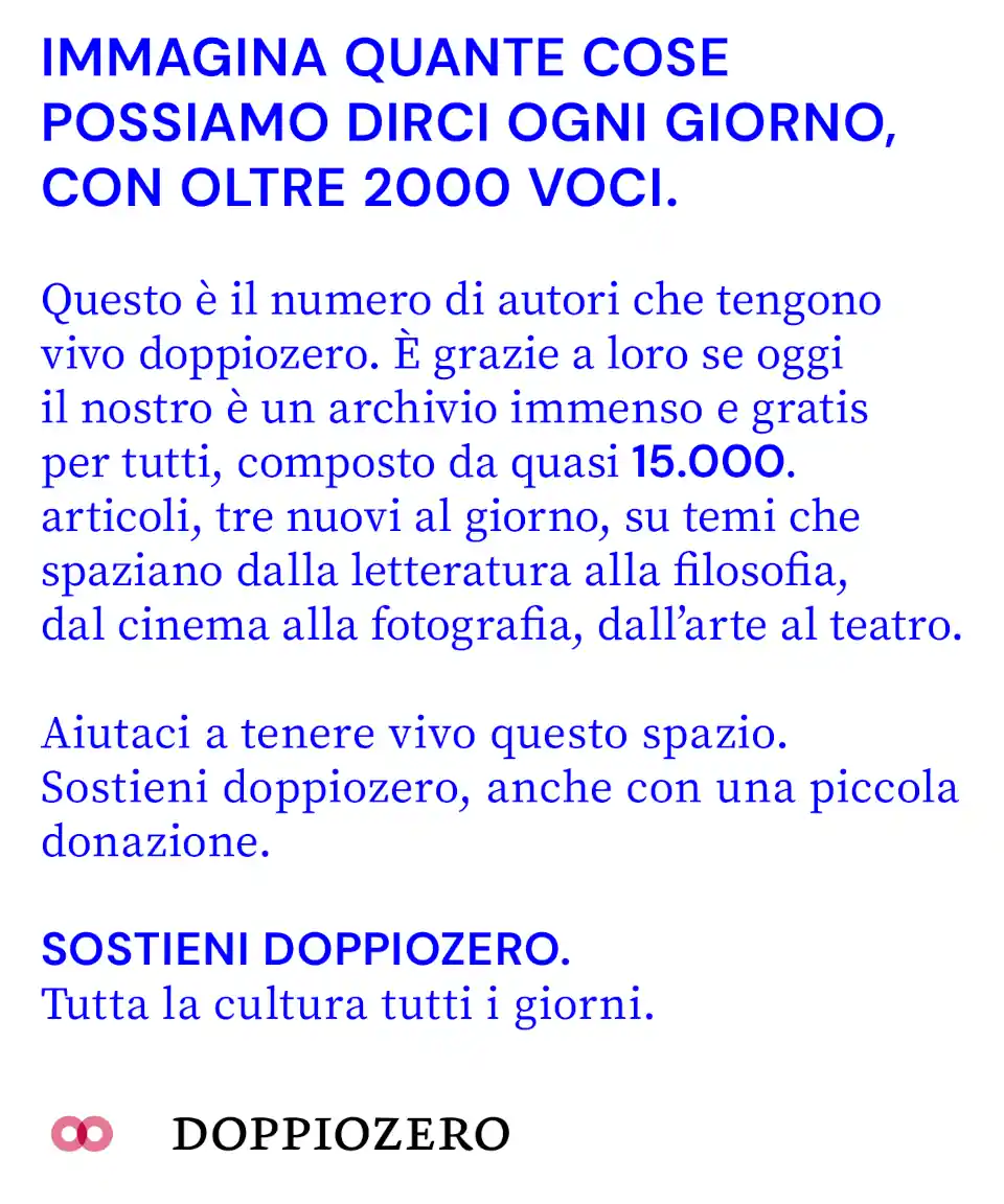 Sostieni doppiozero